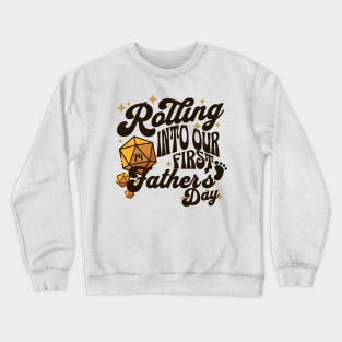 First Father's Day Dungeons & Dragons Dad Crewneck Sweatshirt